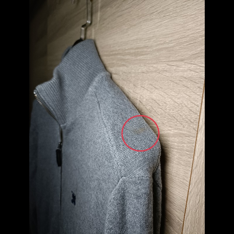 Burberry Black Label 日本 灰色 棉質 立領外套 3號-6