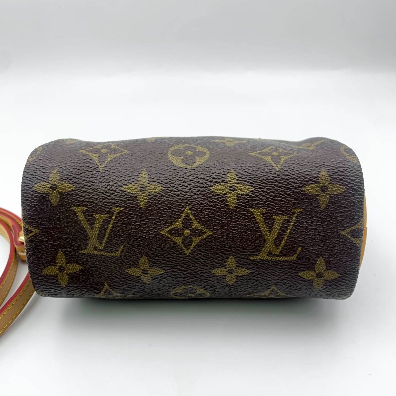 Louis Vuitton 經典老花 迷你speedy Nano，LV，路易威登，mini，二手真品，正品，現貨，免運-17