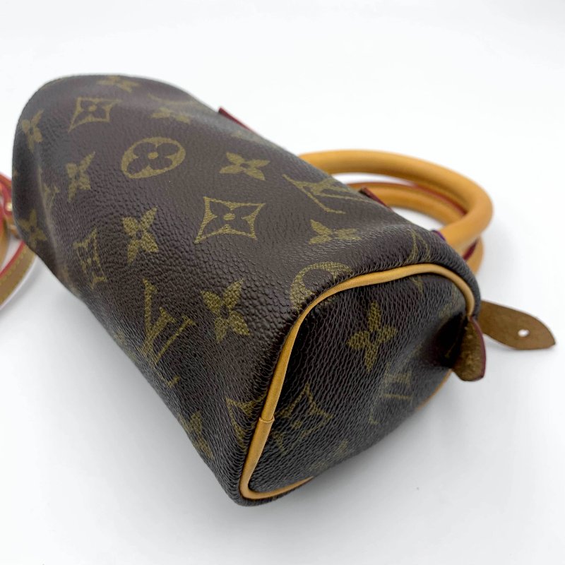 Louis Vuitton 經典老花 迷你speedy Nano，LV，路易威登，mini，二手真品，正品，現貨，免運-19
