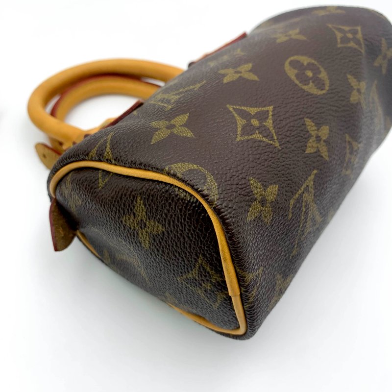 Louis Vuitton 經典老花 迷你speedy Nano，LV，路易威登，mini，二手真品，正品，現貨，免運-22