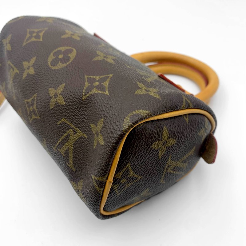 Louis Vuitton 經典老花 迷你speedy Nano，LV，路易威登，mini，二手真品，正品，現貨，免運-23