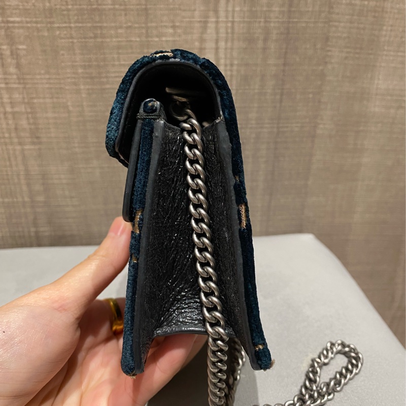 Gucci Dionysus Super Mini GG 天鵝絨-7