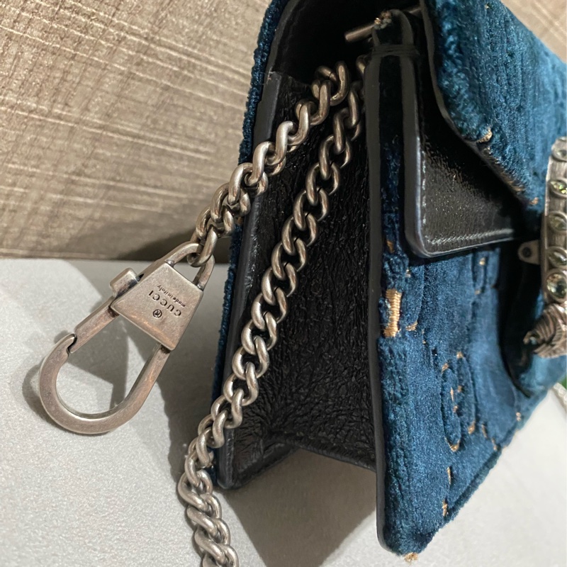Gucci Dionysus Super Mini GG 天鵝絨-8