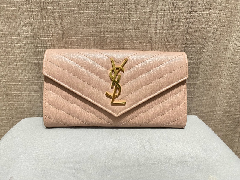 SAINT LAURENT 魚子醬鍊包（可當長夾）-3