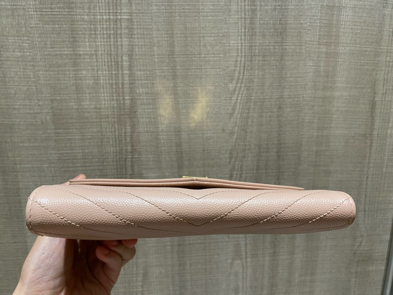 SAINT LAURENT 魚子醬鍊包（可當長夾）-8