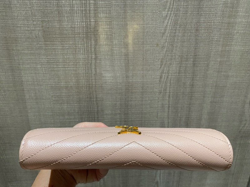 SAINT LAURENT 魚子醬鍊包（可當長夾）-9