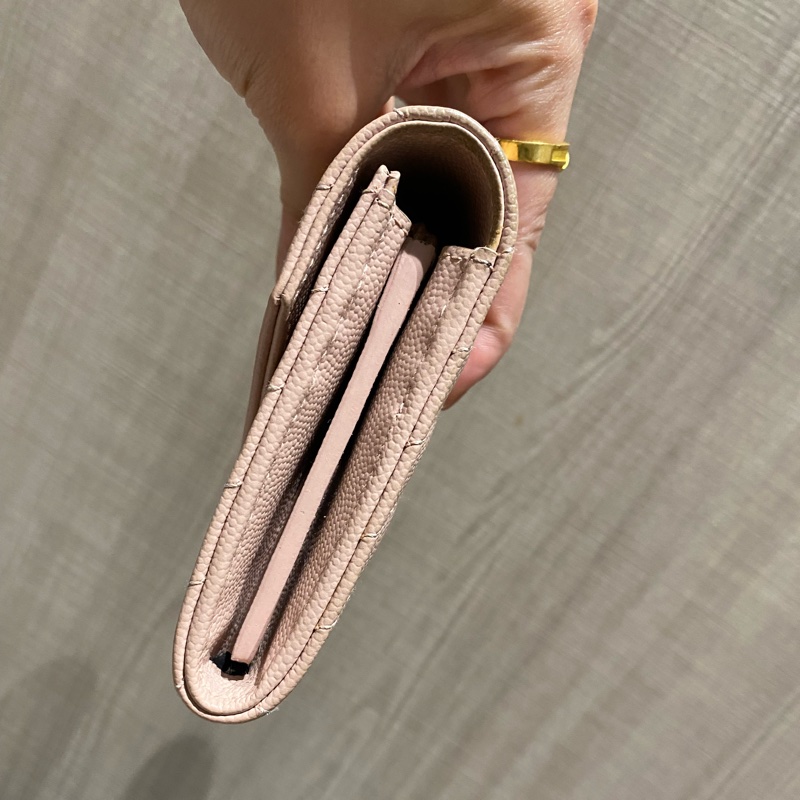 SAINT LAURENT 魚子醬鍊包（可當長夾）-10