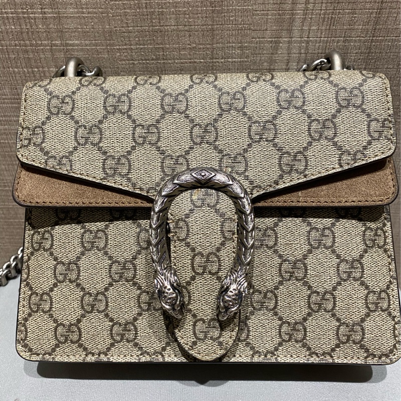 Gucci酒神經典老花(小號)-5