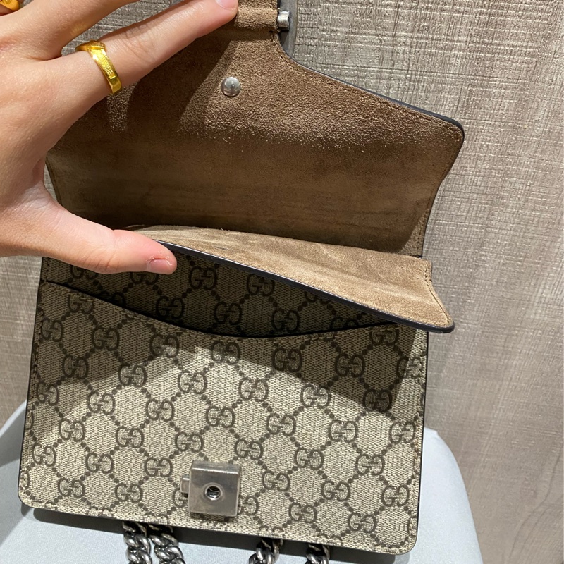 Gucci酒神經典老花(小號)-11