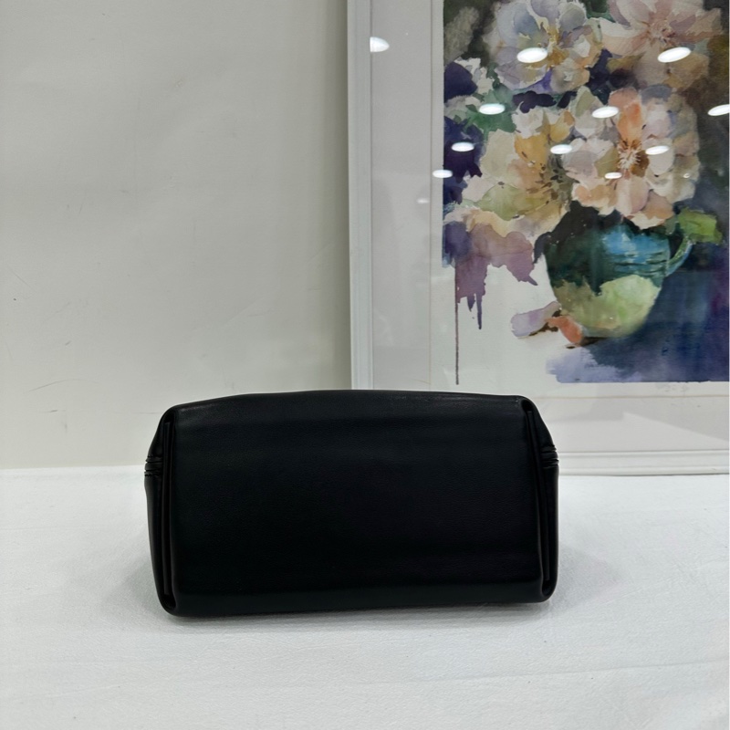 愛馬仕 2424 mini黑色銀扣手提斜背包W刻 有購證-5