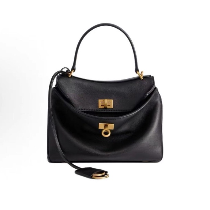 Balenciaga 黑金迷你手提包 全新配件齊全-1