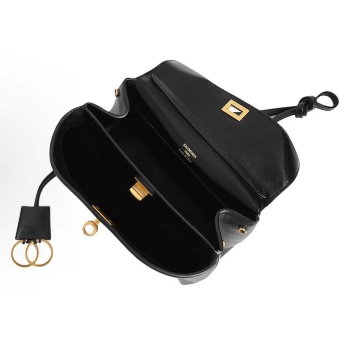 Balenciaga 黑金迷你手提包 全新配件齊全-2