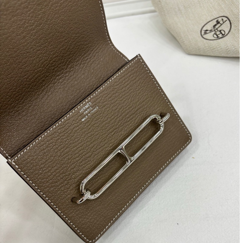 Hermes 愛馬仕 豬鼻子Slim 大象灰銀扣 山羊皮 B刻 閒置-7