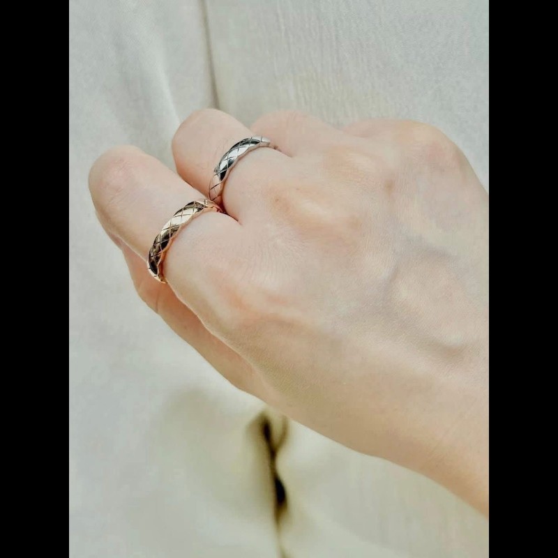 香奈兒Chanelcoco crush 米金色 戒指-1