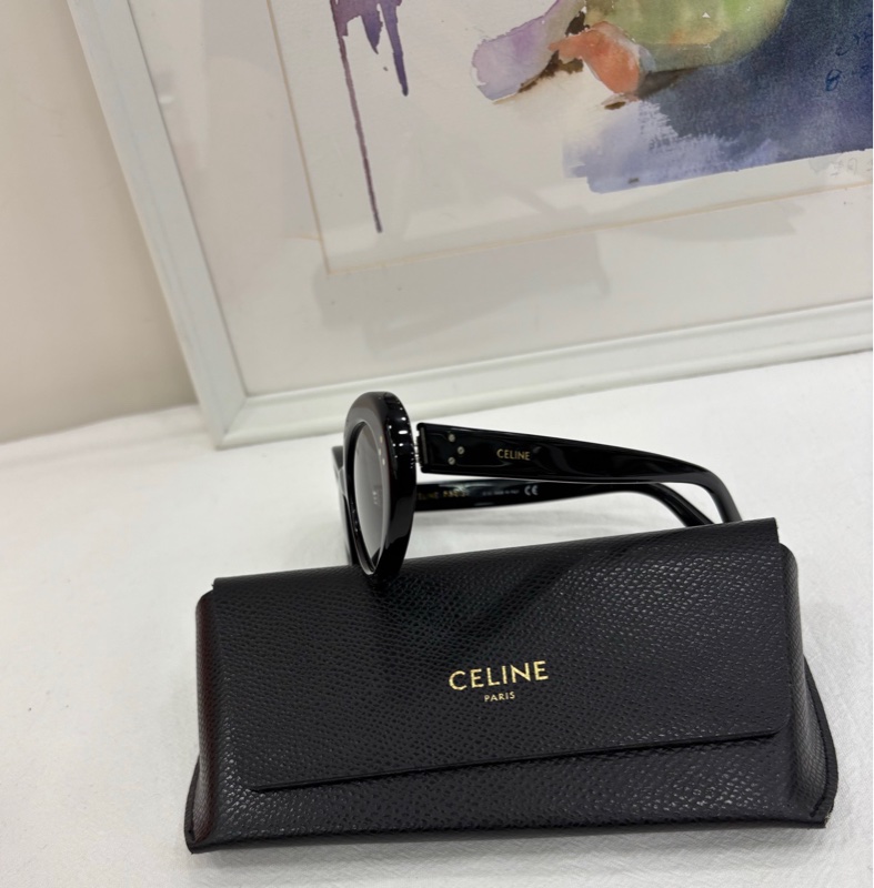 Celine 女士 標誌太陽眼鏡 墨鏡-1