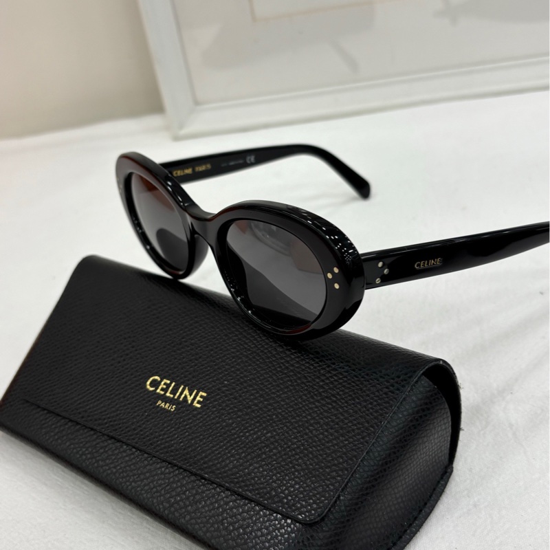 Celine 女士 標誌太陽眼鏡 墨鏡-3