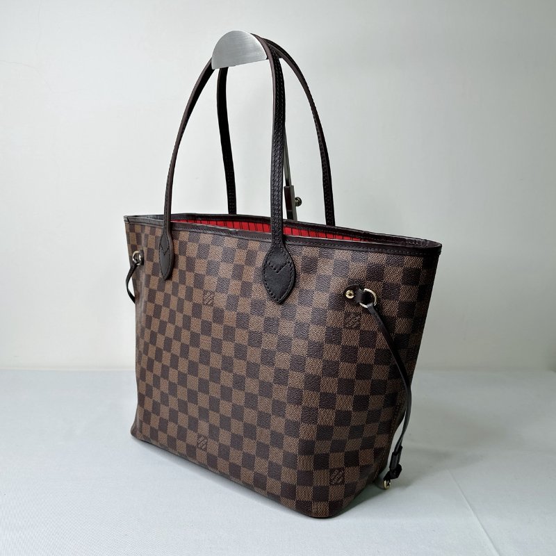 LV Neverfull MM棋盤格中款托特包-2