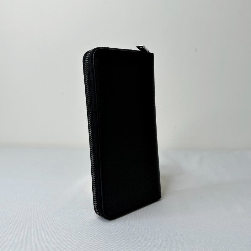 DIOR 全皮革直式拉鍊長夾-5