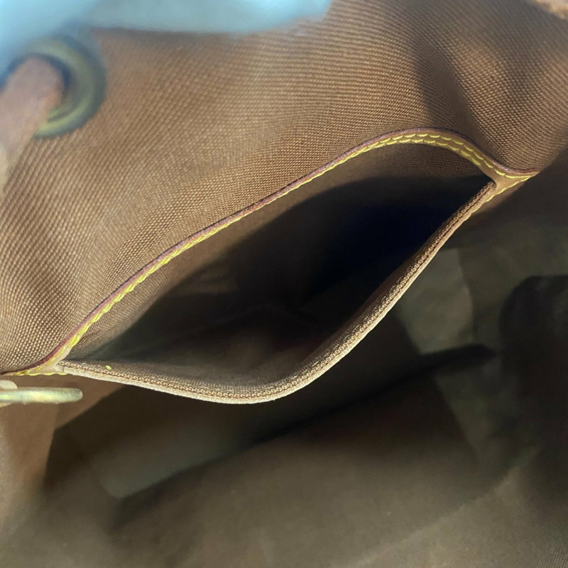 路易威登女士 Montsouris MM Monogram 雙肩包-8