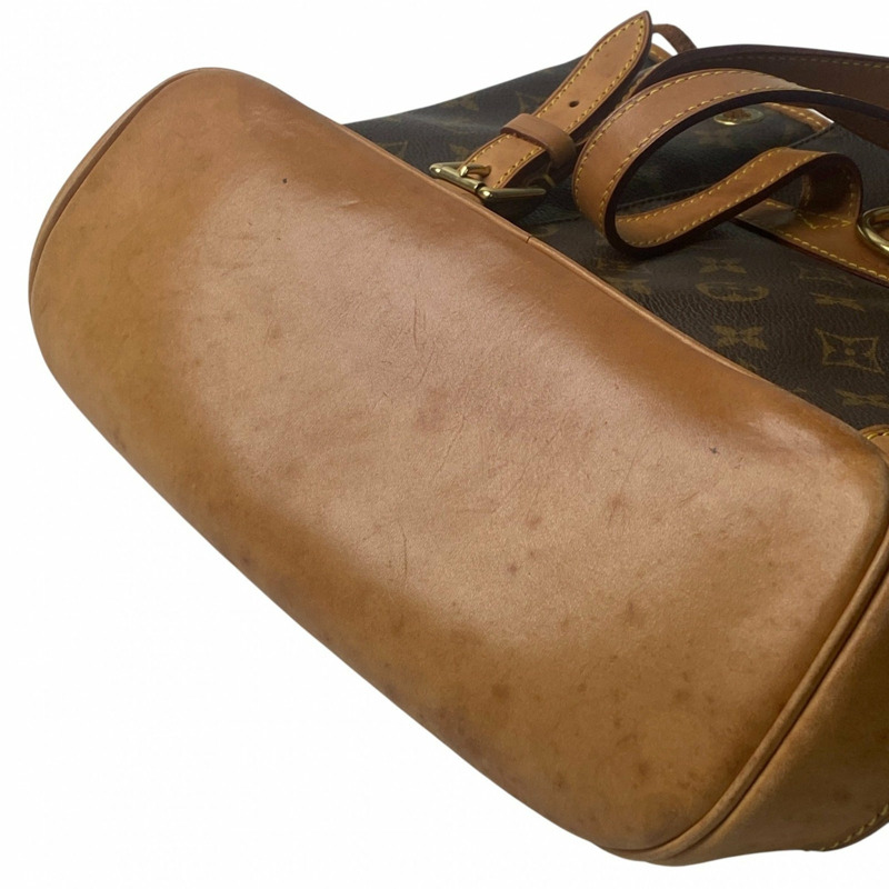 路易威登女士 Montsouris MM Monogram 雙肩包-14