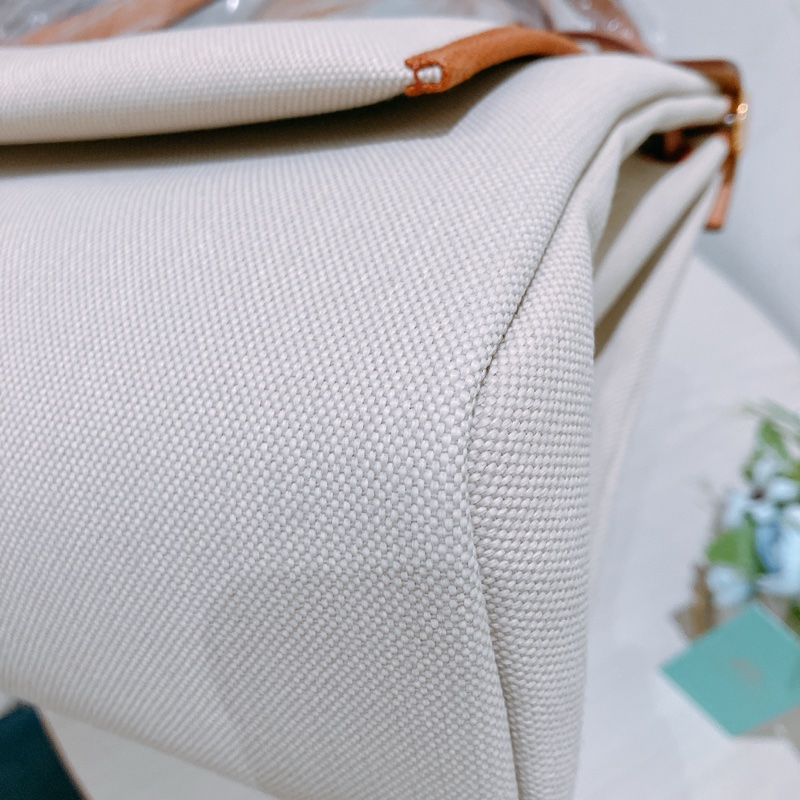 TK1858 HERMES 愛馬仕小號兩用帆布翻蓋式包包HERBAG 31 SHOULDER BAG CANVAS-8