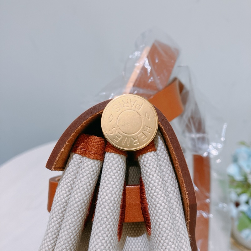 TK1858 HERMES 愛馬仕小號兩用帆布翻蓋式包包HERBAG 31 SHOULDER BAG CANVAS-15