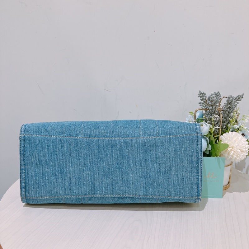 TK1859 COACH 蔻馳牛仔布兩用包包CARGO TOTE BAG BLUE-31