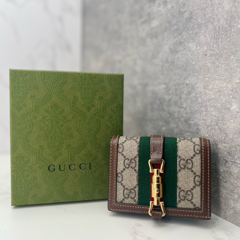💗香緹國際精品💗 Gucci 1961 短夾 極新-0