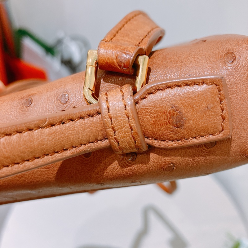 TK1861 LORO PIANA 諾悠翩雅經典鴕鳥皮手拿兩用包包OSTRICH L19 EXTRA POCKET POUCH-21