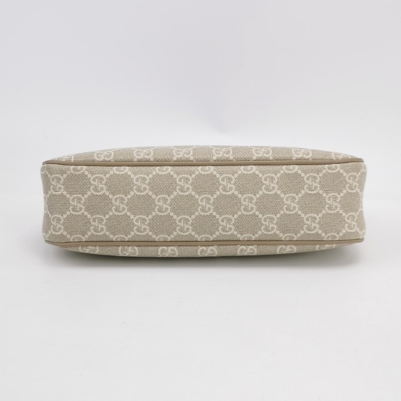 Gucci Ophidia小號牛皮GG老花條紋雙G單肩包-5