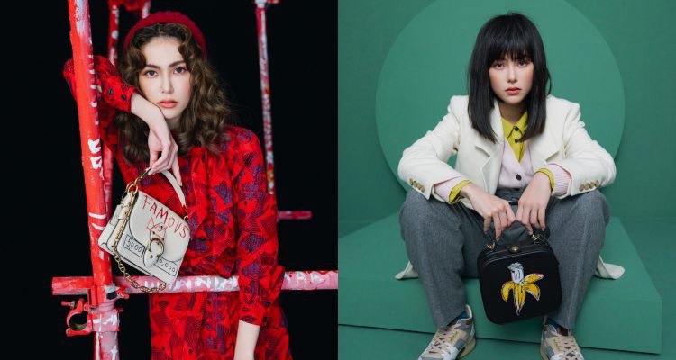 COACH X BASQUIAT 藝術塗鴉系列斜背手提包-6