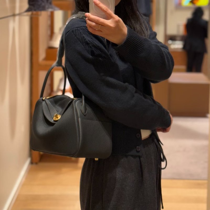 HERMES 黑金Lindy 26-12