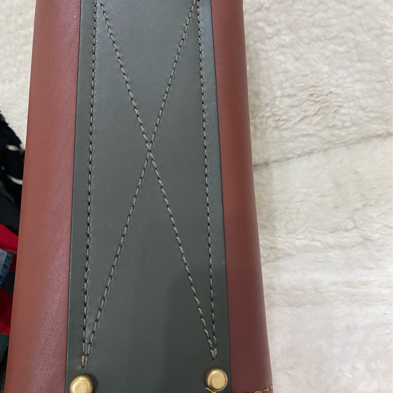 全新 coach troupe 拼接色手提肩背包（原價27800）-25