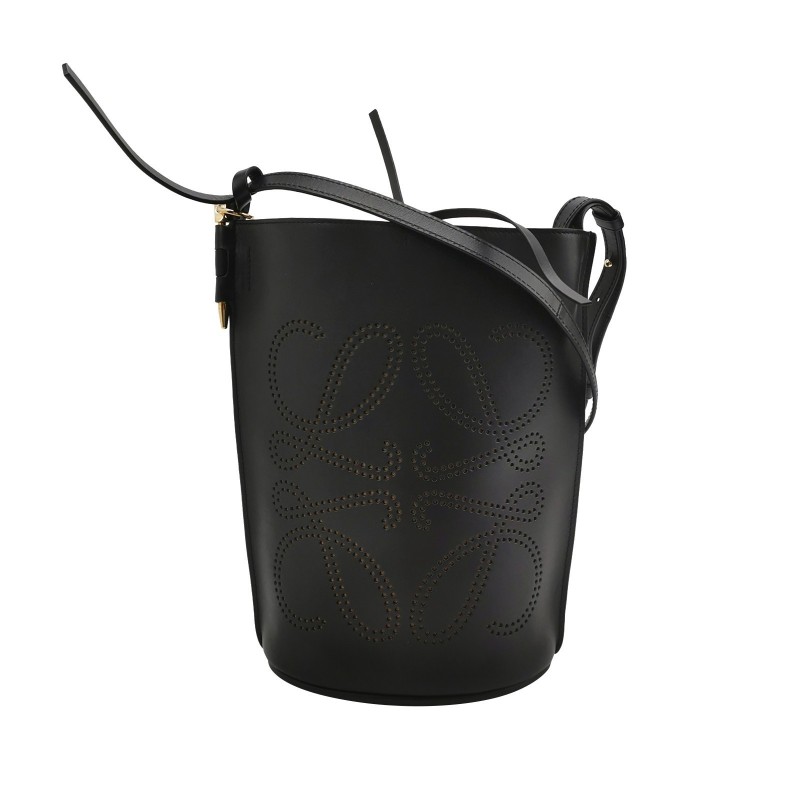 Loewe Gate牛皮鏤空Logo斜挎包單肩包-0