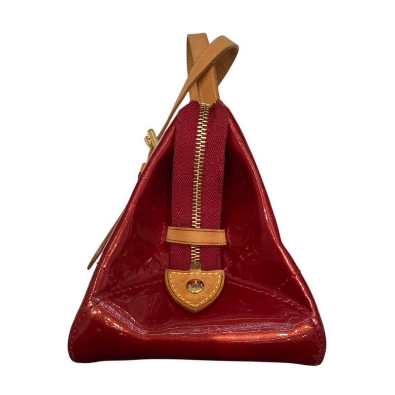 LOUIS VUITTON 路易威登 M93507 Vernis Rosewood Avenue 漆皮 肩背包 Pomme d'Amour-3
