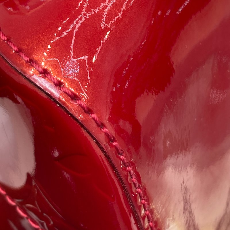 LOUIS VUITTON 路易威登 M93507 Vernis Rosewood Avenue 漆皮 肩背包 Pomme d'Amour-9