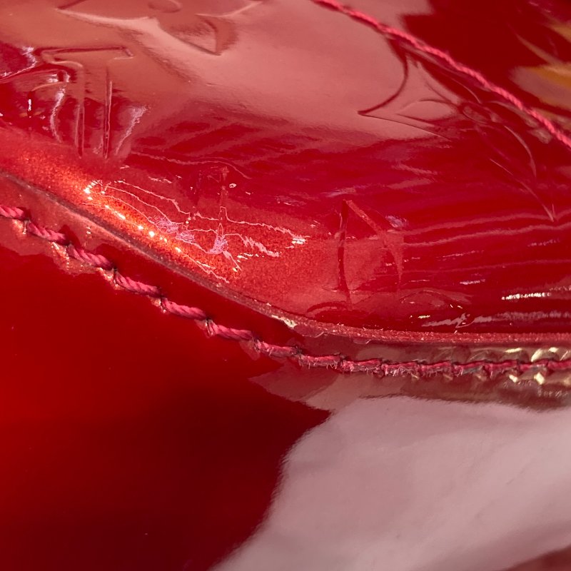 LOUIS VUITTON 路易威登 M93507 Vernis Rosewood Avenue 漆皮 肩背包 Pomme d'Amour-12