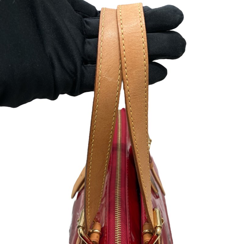 LOUIS VUITTON 路易威登 M93507 Vernis Rosewood Avenue 漆皮 肩背包 Pomme d'Amour-19