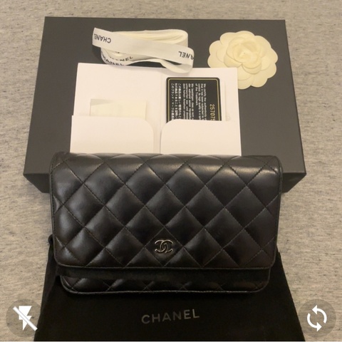 CHANEL WOC黑銀（25開）