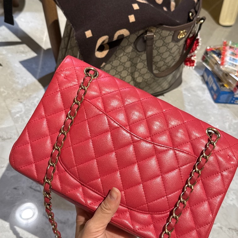 Chanel 桃紅色 cf25-1