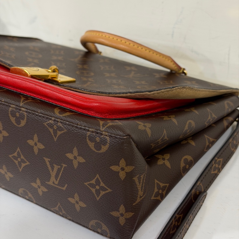 #全網最低💰 #好成色 Lv marignan 老花郵差包 🈶附原廠可調長背帶-21