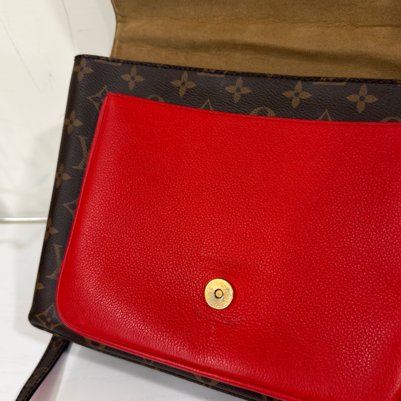 #全網最低💰 #好成色 Lv marignan 老花郵差包 🈶附原廠可調長背帶-23