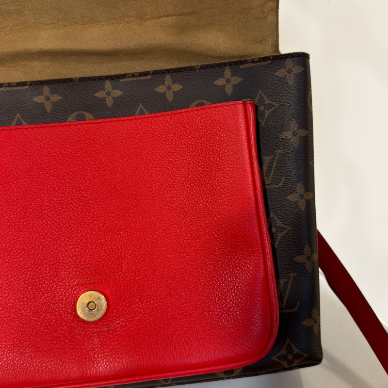 #全網最低💰 #好成色 Lv marignan 老花郵差包 🈶附原廠可調長背帶-24