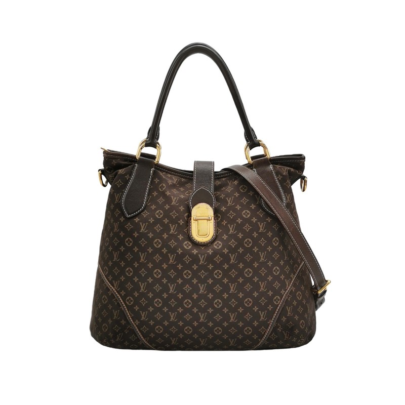 Louis Vuitton (LV) Elegie牛皮帆布老花斜挎包單肩包-0