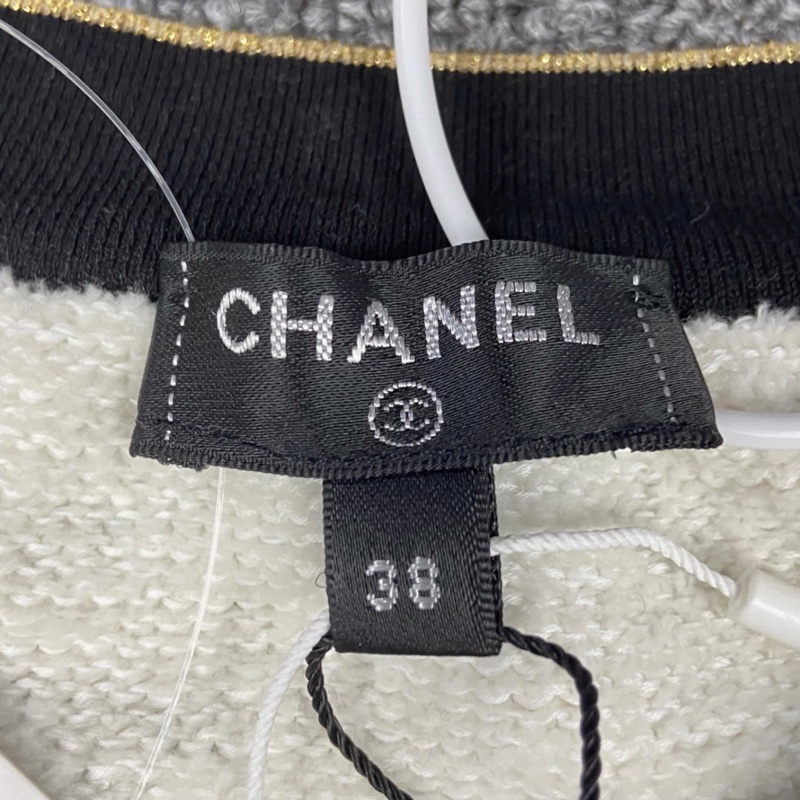 CHANEL香奈兒 19C郵輪系列圓領針織衫 2504110 尺碼38 全新原吊未使用品-3