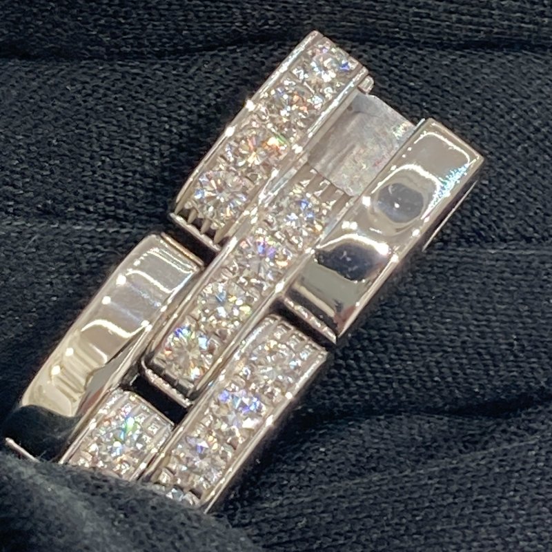CARTIER 卡地亞 Maillon Panthère 18K  鑽石 手鍊 WG-4