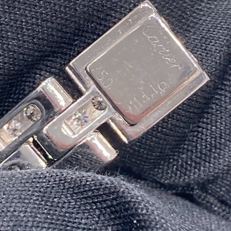 CARTIER 卡地亞 Maillon Panthère 18K  鑽石 手鍊 WG-6