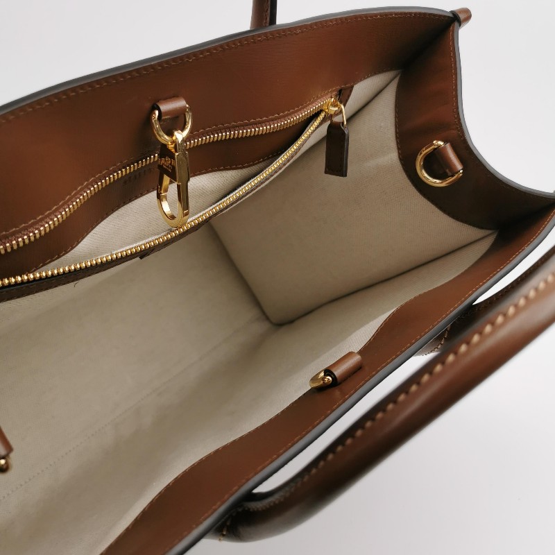 Gucci GG Retro中號牛皮雙G老花斜挎包單肩包-6