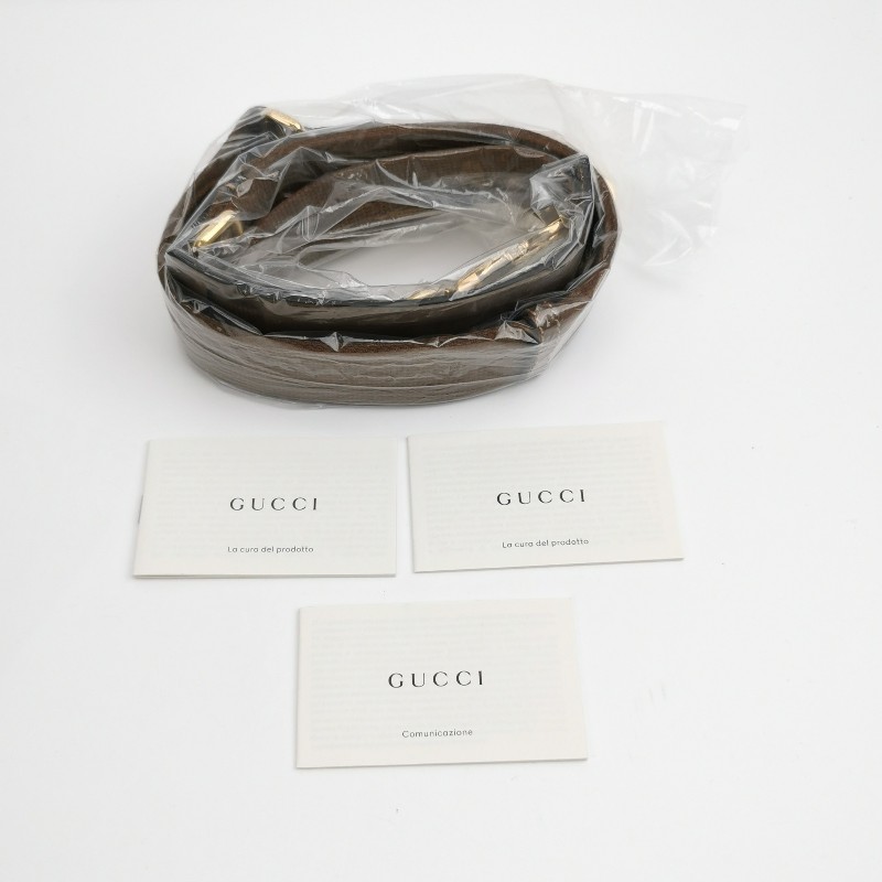 Gucci GG Retro中號牛皮雙G老花斜挎包單肩包-8