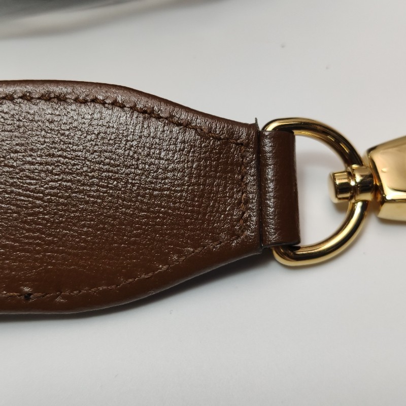 Gucci GG Retro中號牛皮雙G老花斜挎包單肩包-9